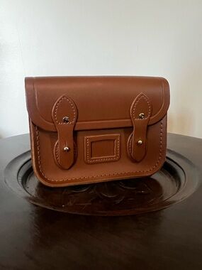 The Cambridge Satchel Company Brown Mini Leather Satchel